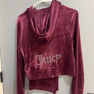 Juicy Couture Velour Purple Tracksuit 90s style